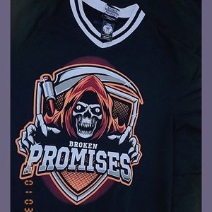 Broken promises hockey jersey